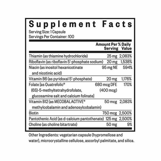B Complex Plus, 100 Veg Capsules, SKH