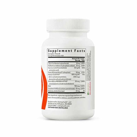 B Complex Plus, 100 Veg Capsules, SKH