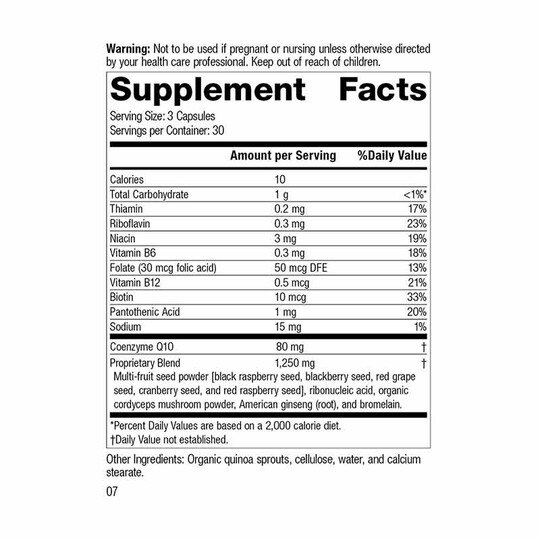 B Vitality with CoQ10, 90 Capsules, SP