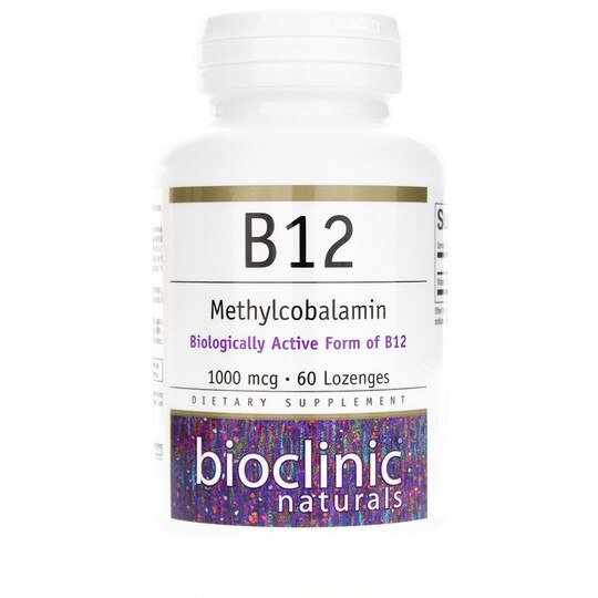 B12 Methylcobalamin 1,000 Mcg, 60 Lozenges, BCN