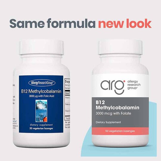 B12 Methylcobalamin, 50 Veg Capsules, ARG
