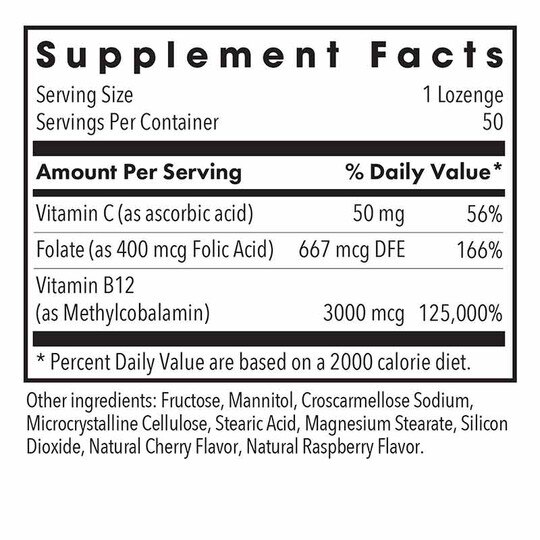 B12 Methylcobalamin, 50 Veg Capsules, ARG