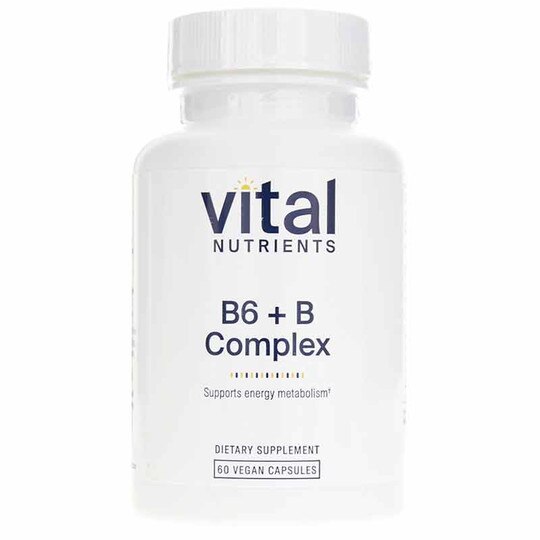 B6 + B Complex, 60 Veg Capsules, VTN
