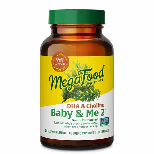 Baby & Me 2 Prenatal DHA & Choline, 60 Liquid Capsules, MGF
