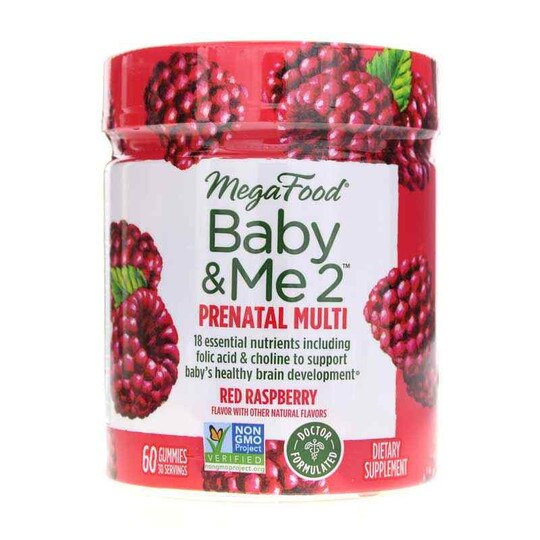 Baby & Me 2 Prenatal Multi Gummies, 60 Gummies, MGF