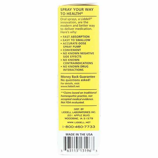 Back Pain & Sciatica Spray, 1 Oz, LDL