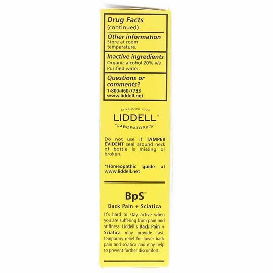 Back Pain & Sciatica Spray, 1 Oz, LDL