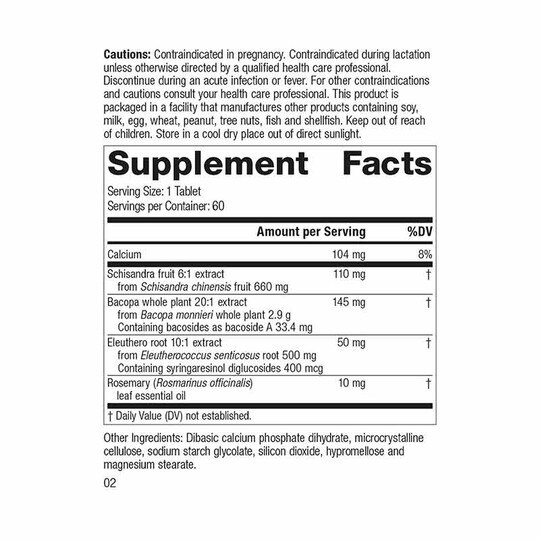 Bacopa Complex, 60 Tablets, SP