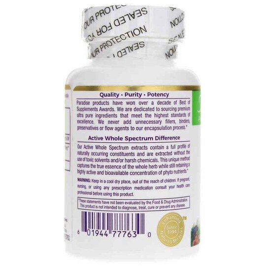 Bacopa Organic 250 Mg, 60 Veg Capsules, PHE