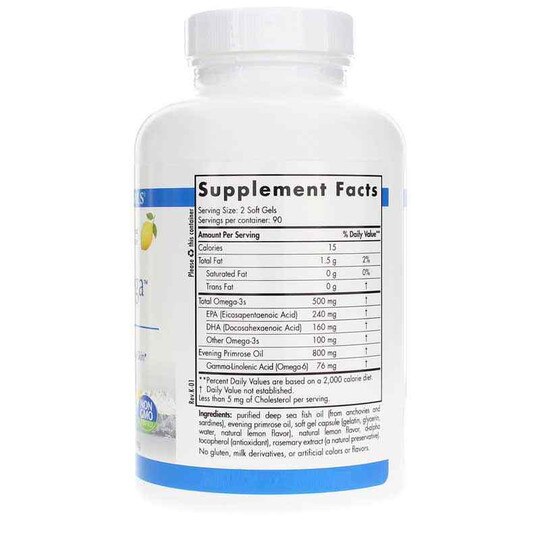 Balanced Omega Pro, 180 Softgels, NRN