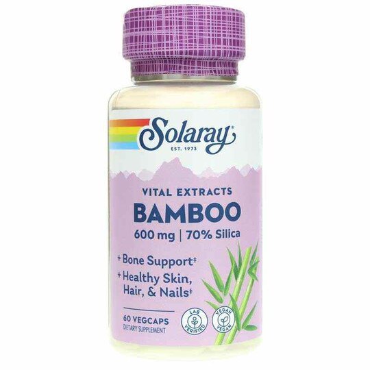 Bamboo Stem Extract 300 Mg, 60 Veg Capsules, SLR