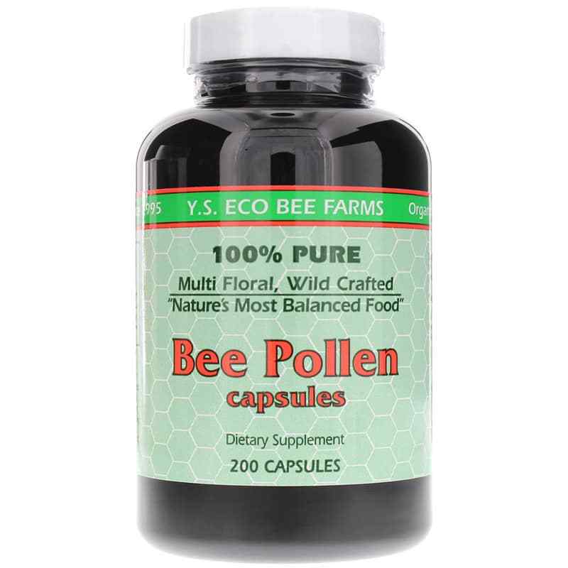 Bee Pollen Capsules, YS Organic Bee Farms