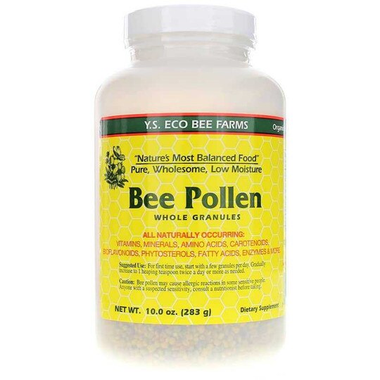 Bee Pollen Granules Low Moisture, 10 Oz, YSO