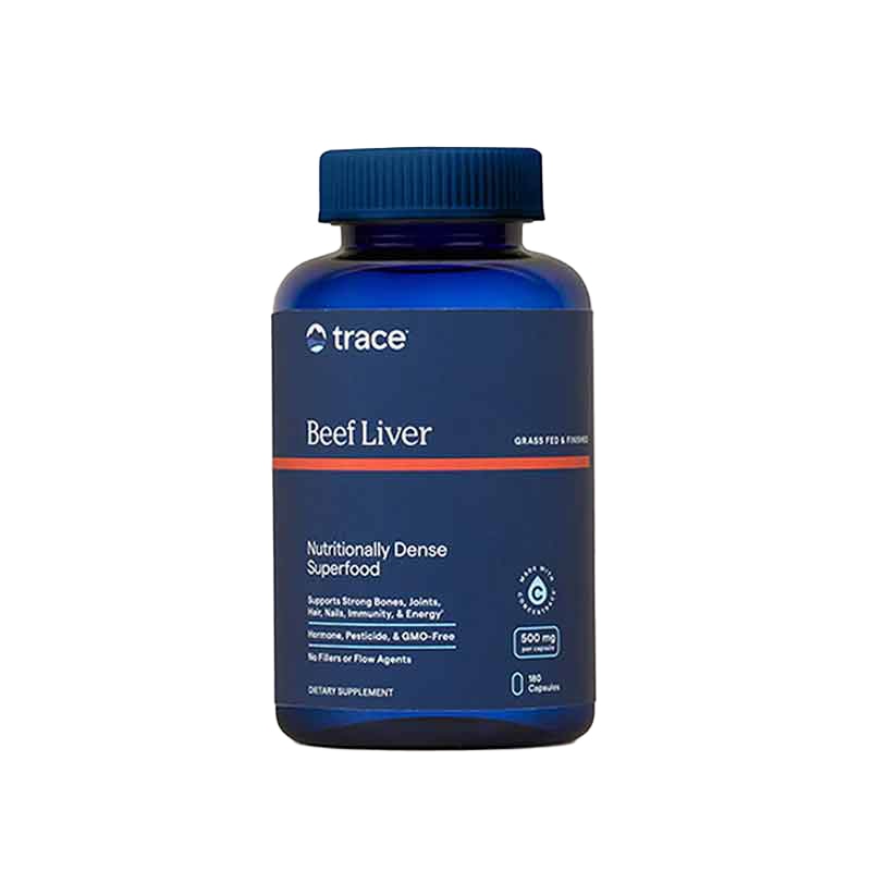 Beef Liver (GrassFed) 500 Mg, Trace Minerals Research