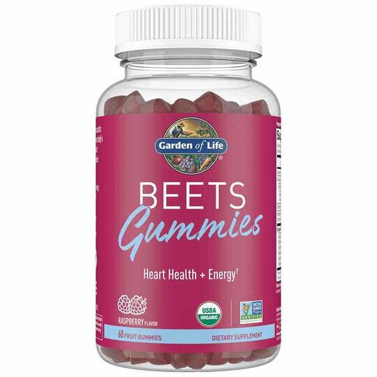 Beets Gummies Raspberry, 60 Gummies, GOL