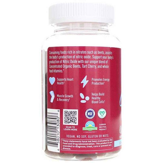 Beets Gummies Raspberry, 60 Gummies, GOL