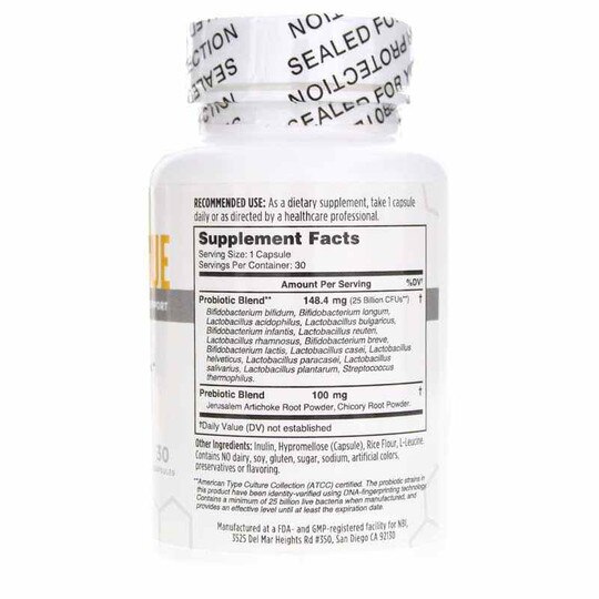 Belly Rescue Probiotic, 30 Capsules, NBI