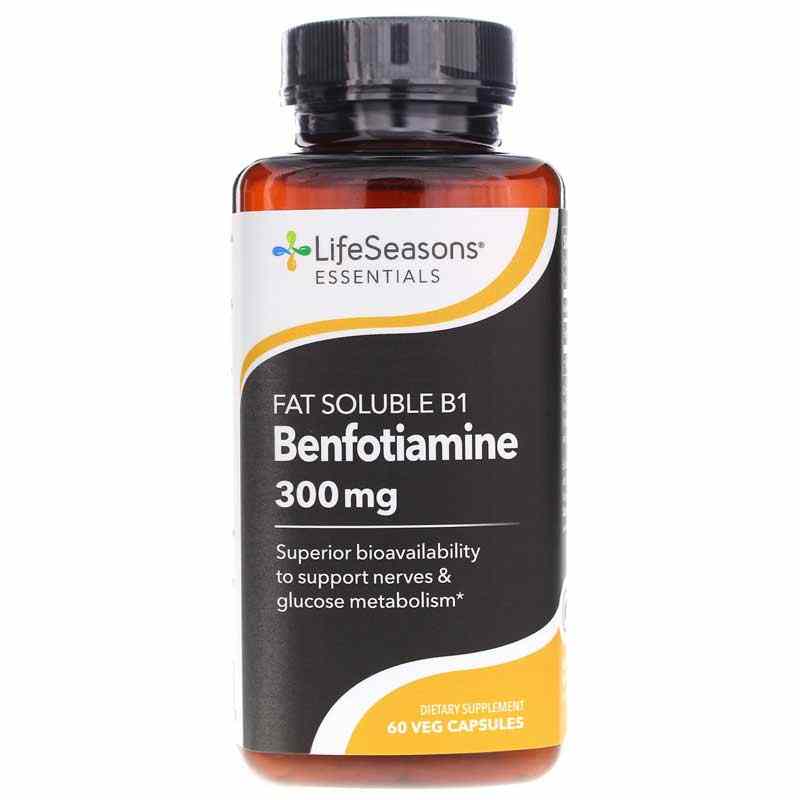 Benfotiamine Vitamin B1 300 Mg, LifeSeasons