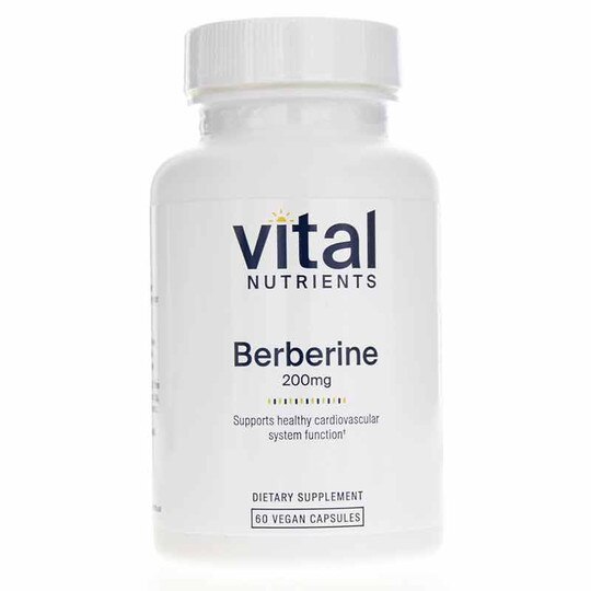 Berberine 200 Mg, 60 Veg Capsules, VTN