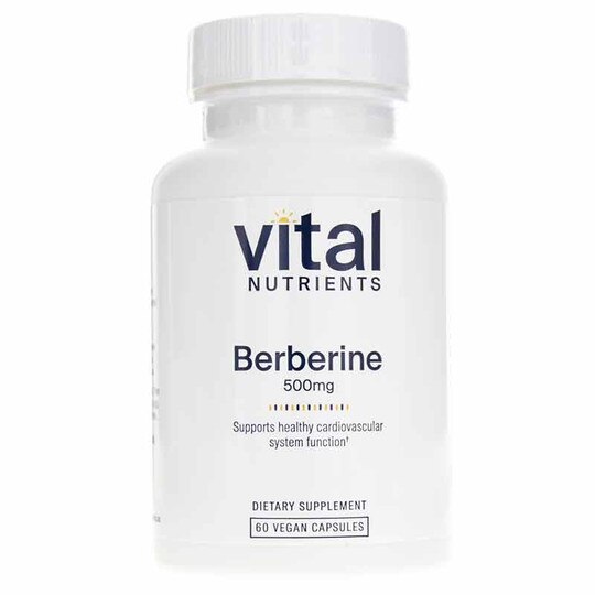 Berberine 500 Mg, 60 Veg Capsules, VTN