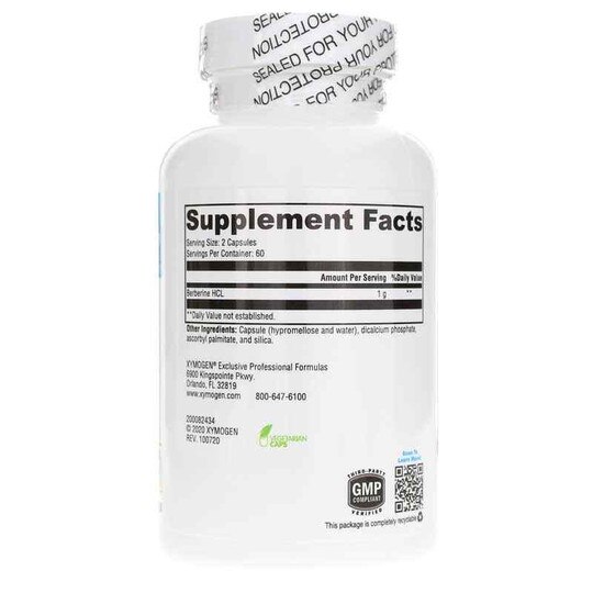 Berberine, 120 Veg Capsules, XYM