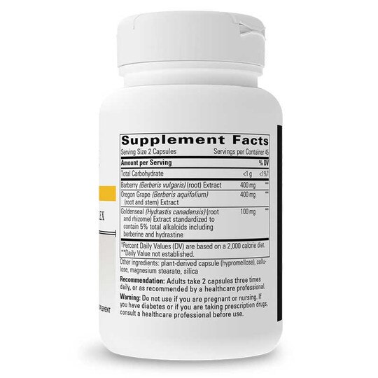 Berberine Complex, 90 Veg Capsules, INT
