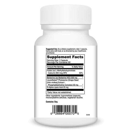 Berberine Force, 60 Veg Capsules, DL