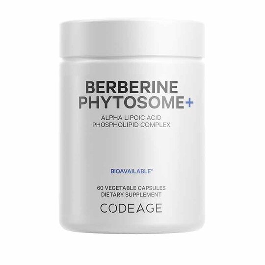 Berberine Phytosome+, 60 Capsules, CDE