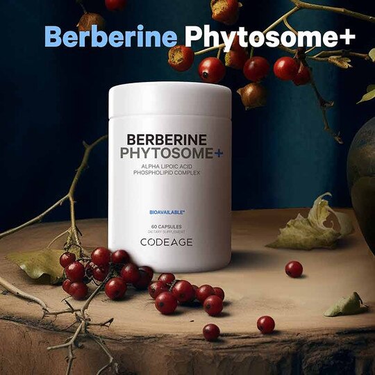 Berberine Phytosome+, 60 Capsules, CDE