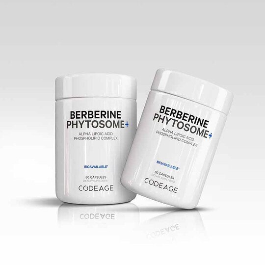 Berberine Phytosome+, 60 Capsules, CDE