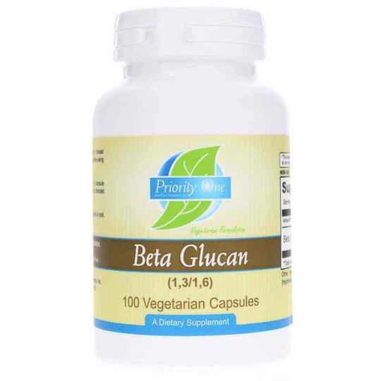 Beta Glucan, 100 Veg Capsules, PRTO