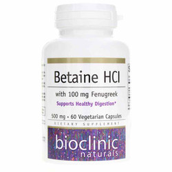 Betaine HCl with 100 Mg Fenugreek 1