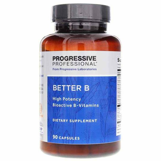 Better B High Potency B Vitamins, 90 Capsules, PGL