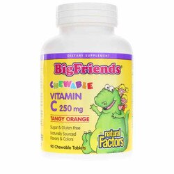 BigFriends Chewable Vitamin C 250 Mg Orange 1