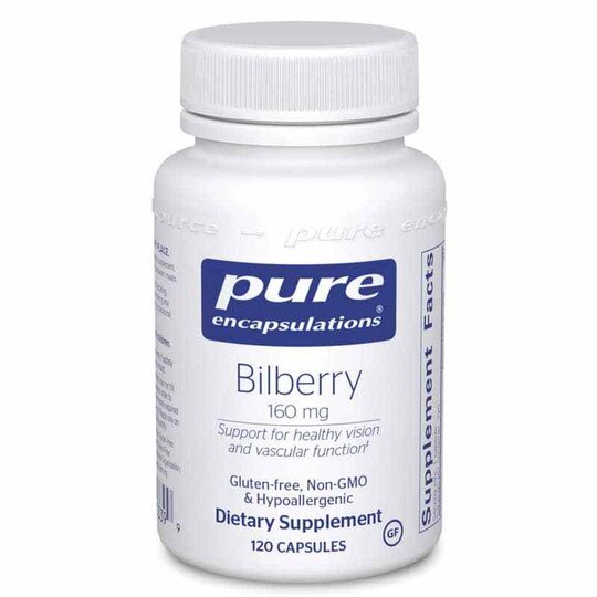 Bilberry 160 Mg, 120 Capsules, PEC