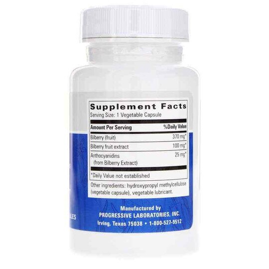 Bilberry, 60 Veg Capsules, PGL