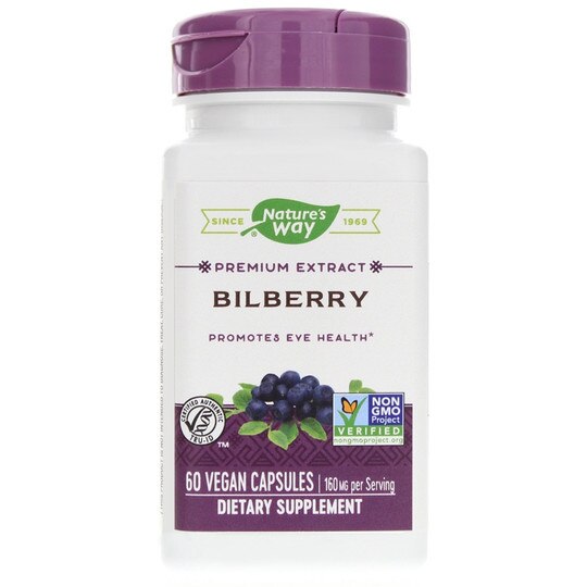 Bilberry Extract, Natures Way