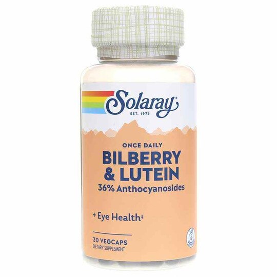 Bilberry & Lutein One Daily, Solaray