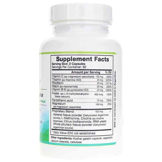 Bio-Adrenal Complex, 120 Capsules, BD
