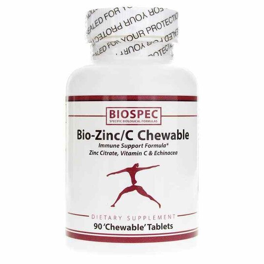 Bio-Zinc/C Chewable, 90 Chewable Tablets, BSP