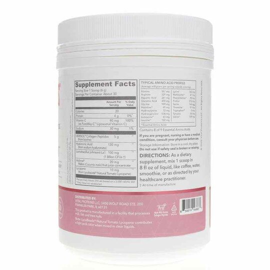 BioActive Collagen Complex Skin Hydration & Antioxidant Professional, 6.5 Oz, VPS