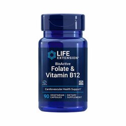 BioActive Folate & Vitamin B12, 90 vegetarian capsules