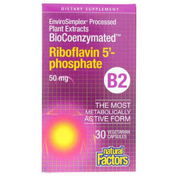 BioCoenzymated Riboflavin 5' Phosphate 50 Mg 1
