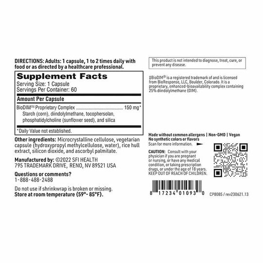 BioDIM 150 Mg, 60 Capsules, KL