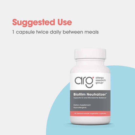 Biofilm Neutralizer with EDTA, 60 Veg Capsules, ARG