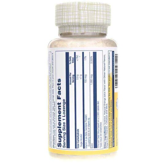 Biotin 1000 Mcg with Natural Orange Flavor, 100 Lozenge, SLR