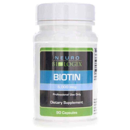 Biotin 5000 Mcg, 90 Capsules, NBX