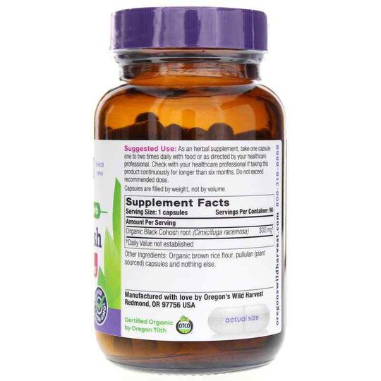 Black Cohosh, 90 Vegan Capsules, OWH