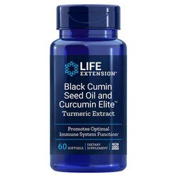Black Cumin Seed Oil and Curcumin Elite™ , 60 softgels