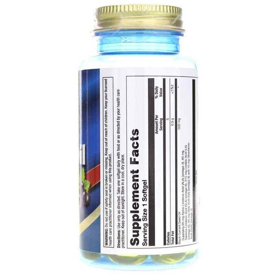 Black Currant Oil 500 Mg, 90 Softgels, NTL